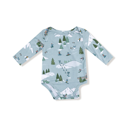 Angel Dear Bamboo Lap Shoulder Bodysuit Long Sleeve Baby Angel Dear Everetts Place: Online Boutique