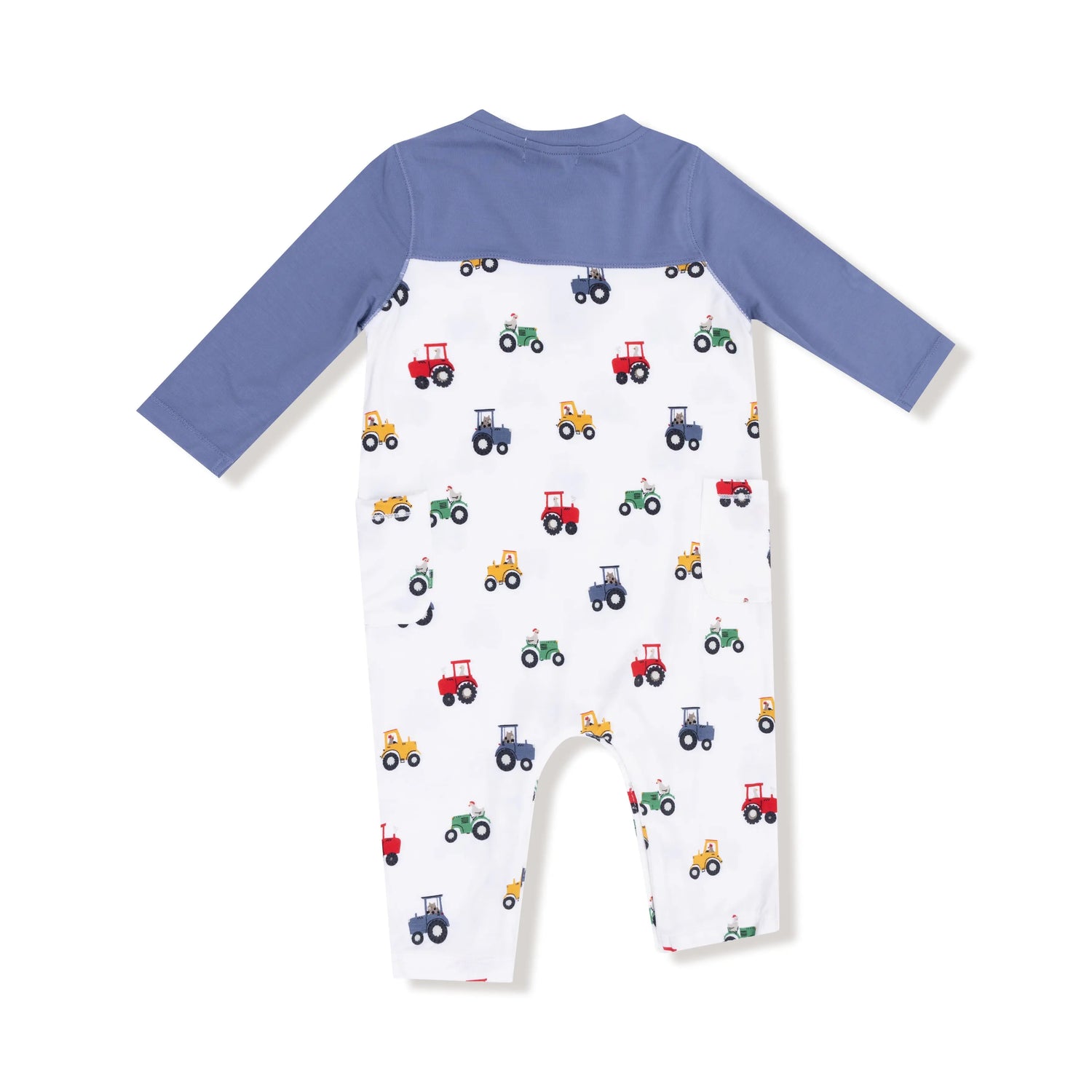 Angel Dear Angel Dear Bamboo Romper With Contrast Sleeves Cozy - Apparel & Accessories > Clothing > Baby & Toddler Clothing > Baby One-Pieces 969