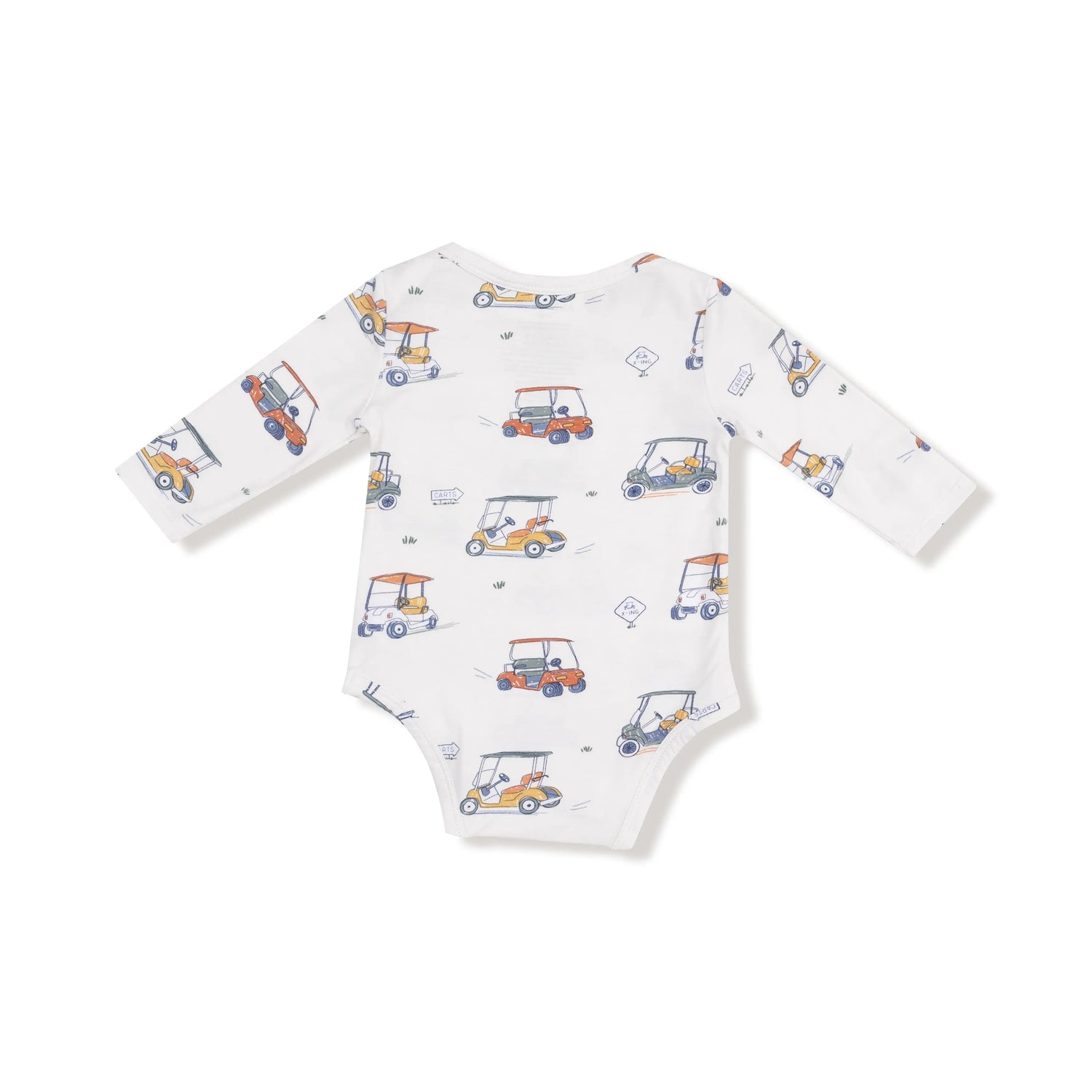 Angel Dear Angel Dear Bamboo Viscose Long Sleeve Lap Shoulder Bodysuit - Apparel & Accessories > Clothing > Baby & Toddler Clothing > Baby One-Pieces 147