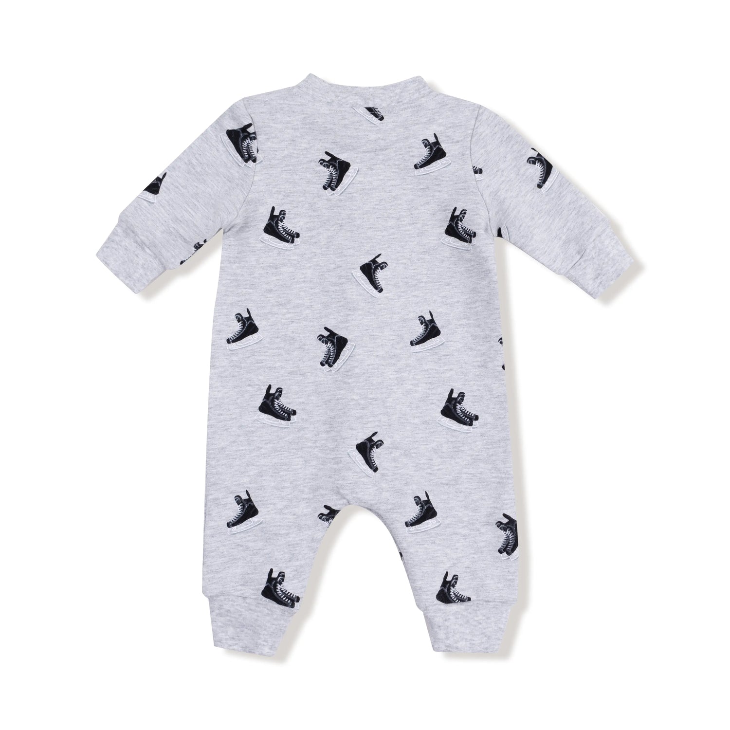 Angel Dear Angel Dear Baseball Collar Romper With Front Placket - Apparel & Accessories > Clothing > Baby & Toddler Clothing > Baby One-Pieces 536