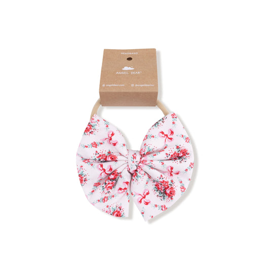 Angel Dear Big Bow Headband For Baby Soft Stretchy Band Angel Dear Everetts Place: Online Boutique