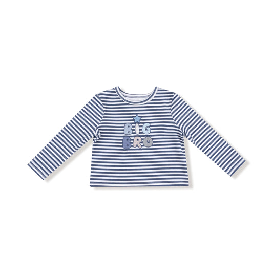 Angel Dear Big Bro Long Sleeve Shirt With Soft Applique Angel Dear Everetts Place: Online Boutique