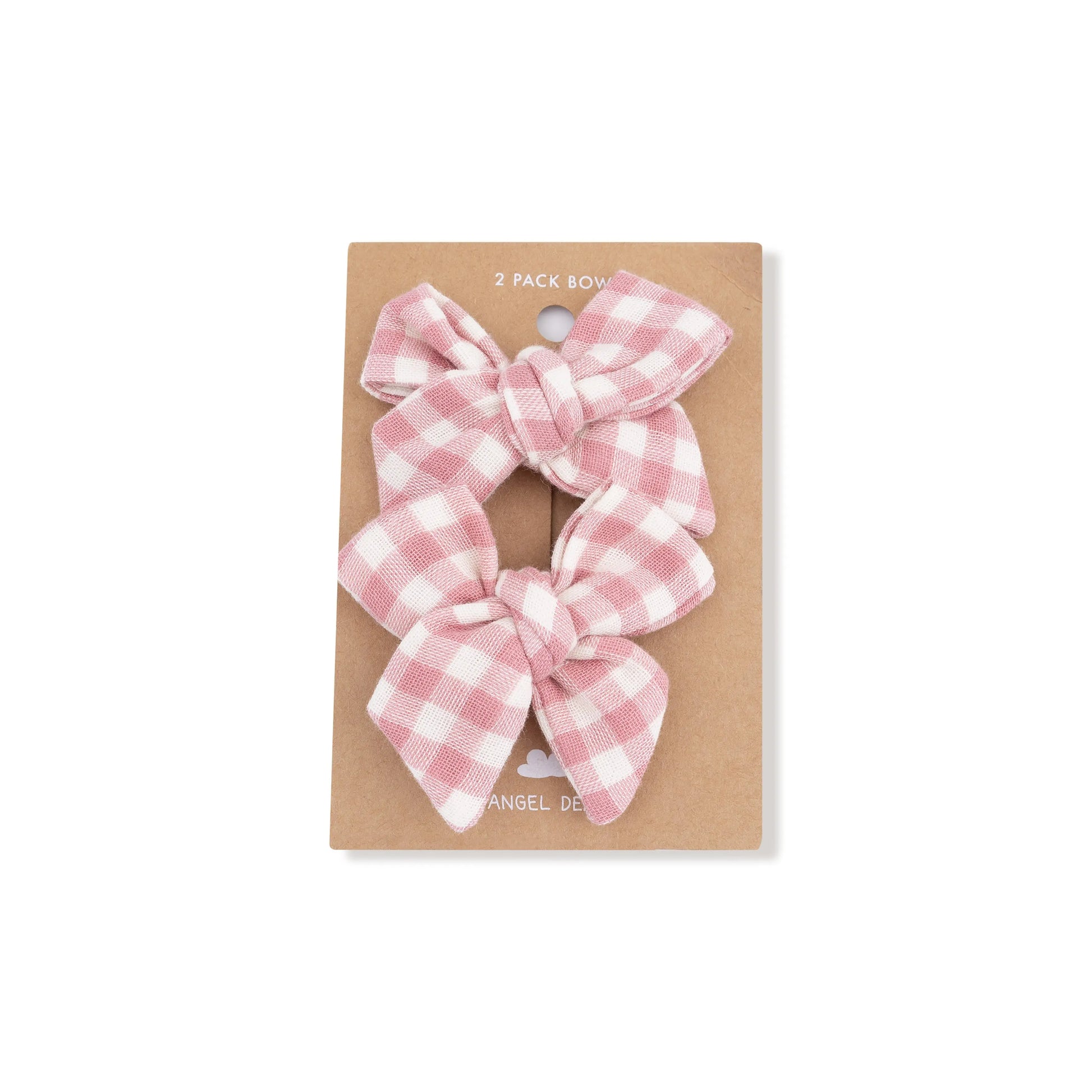 Angel Dear Bow Clips Two Pack Baby Hair Accessories Angel Dear Everetts Place: Online Boutique