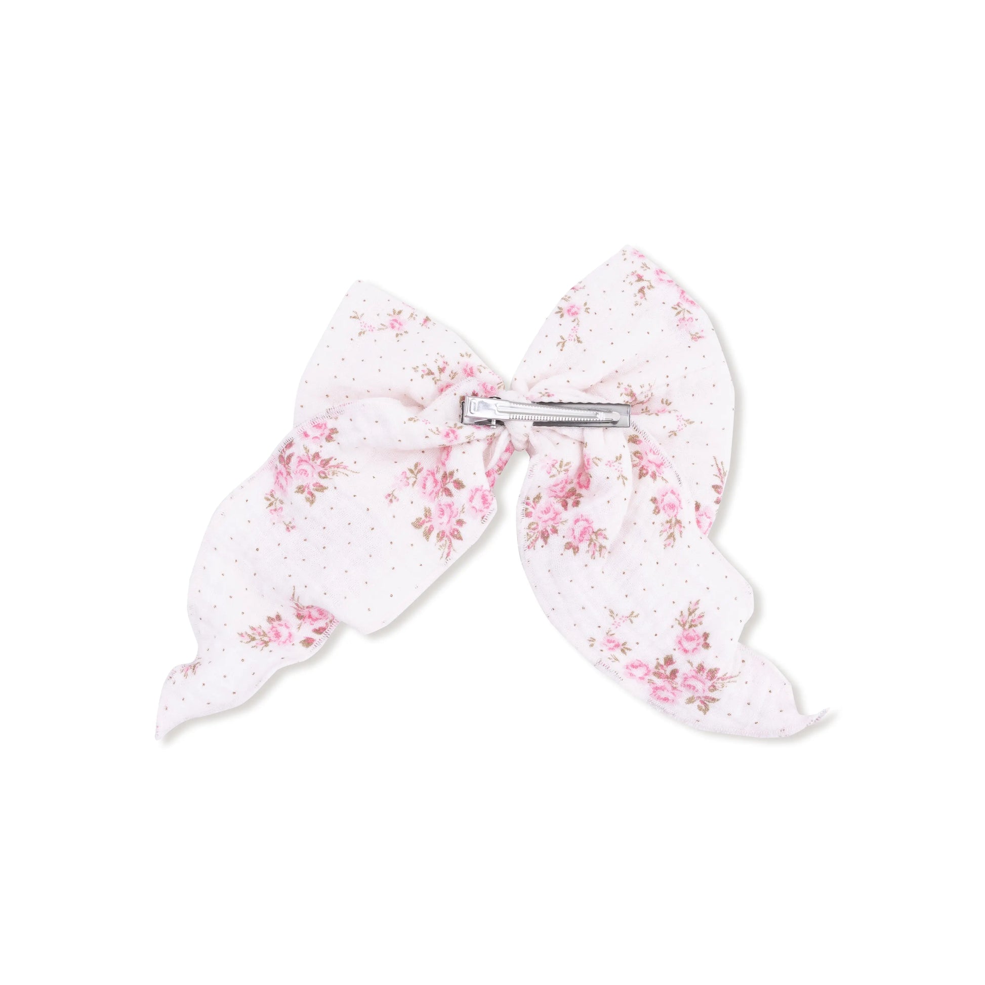 Angel Dear Bow With Tails Clip In Organic Cotton Muslin Angel Dear Everetts Place: Online Boutique