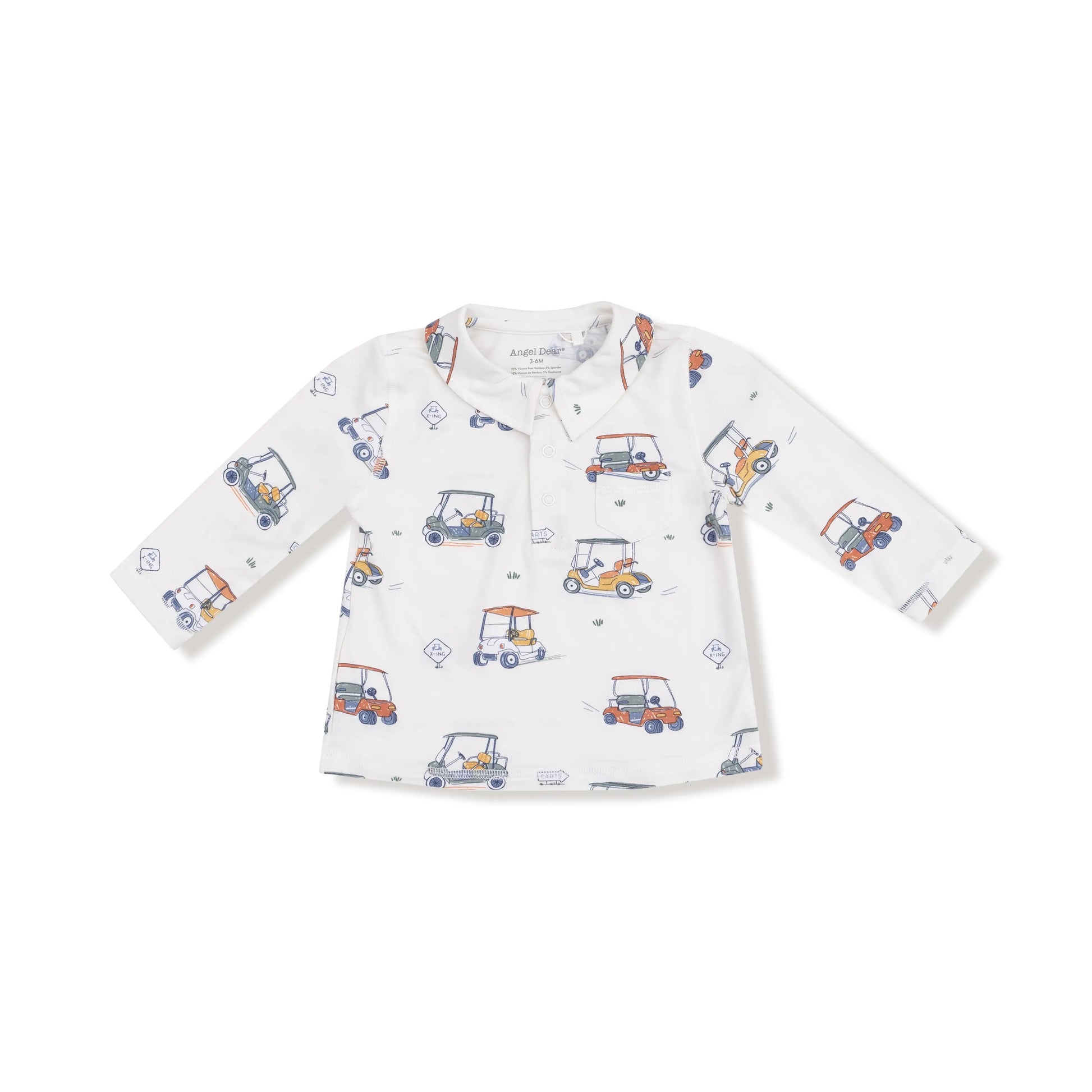 Angel Dear Casual Polo And Cargo Pants Set For Kids Angel Dear Everetts Place: Online Boutique