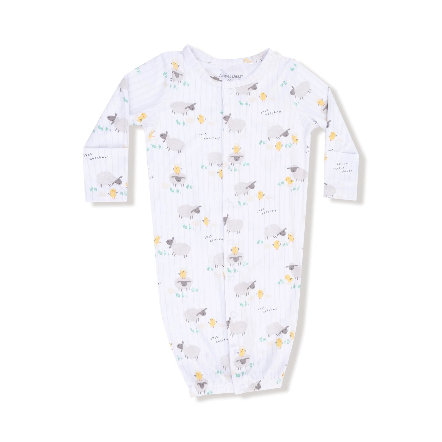 Angel Dear Angel Dear Convertible Gown Baby Sleepwear Silky Viscose - Apparel & Accessories > Clothing > Baby & Toddler Clothing > Baby & Toddler Sleepwear 539