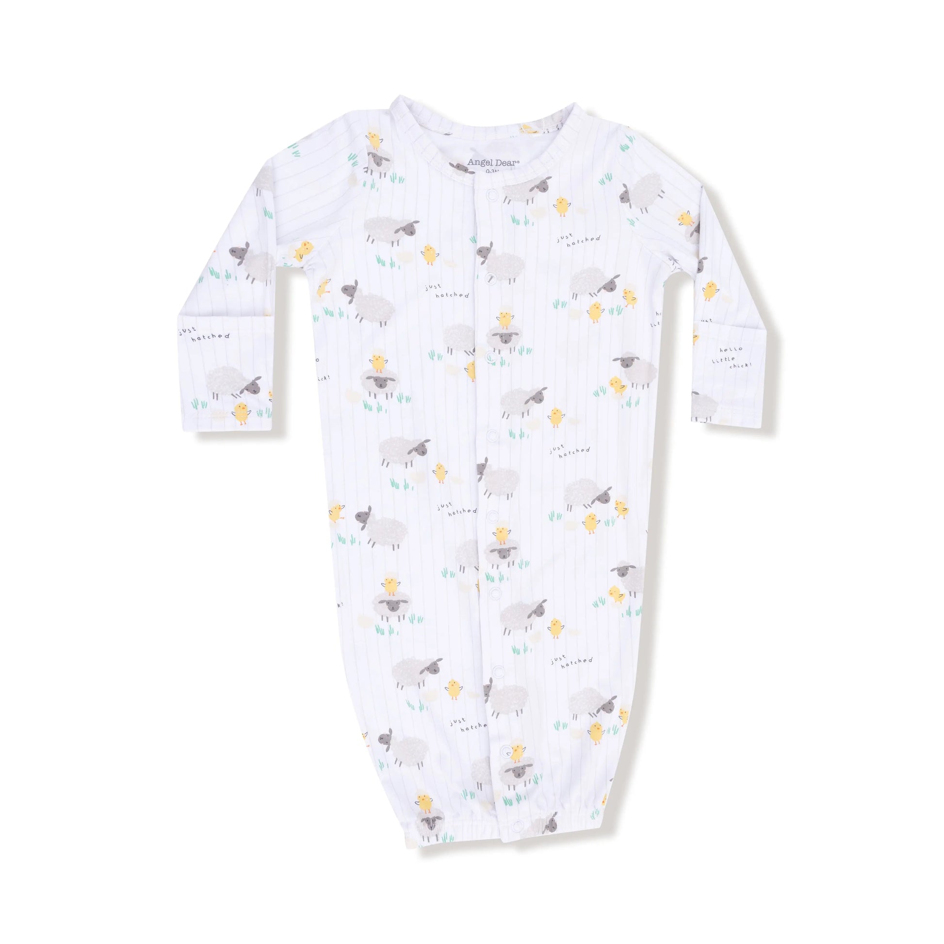 Angel Dear Convertible Gown Baby Sleepwear Silky Viscose Angel Dear Everetts Place: Online Boutique