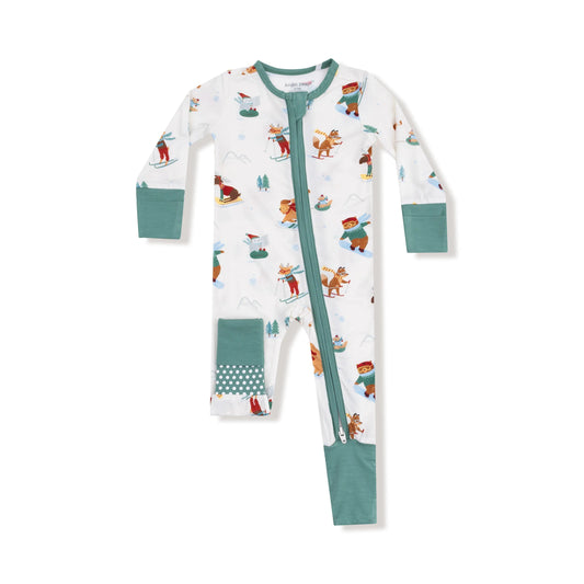 Angel Dear Convertible Romper Baby Outfit Bamboo Viscose Angel Dear Everetts Place: Online Boutique