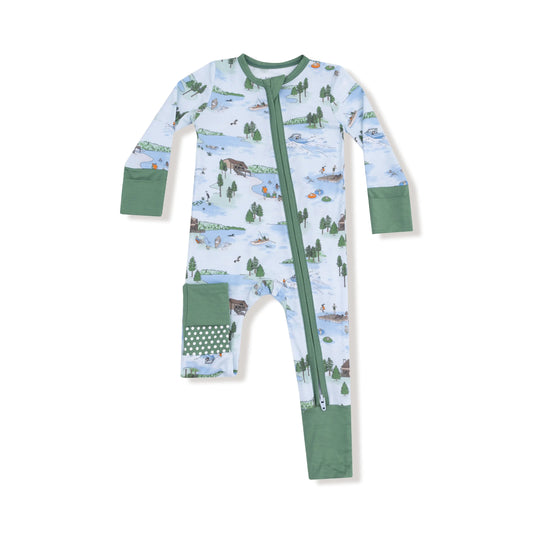Angel Dear Convertible Romper Baby Snap Zip Easy Changing Angel Dear Everetts Place: Online Boutique