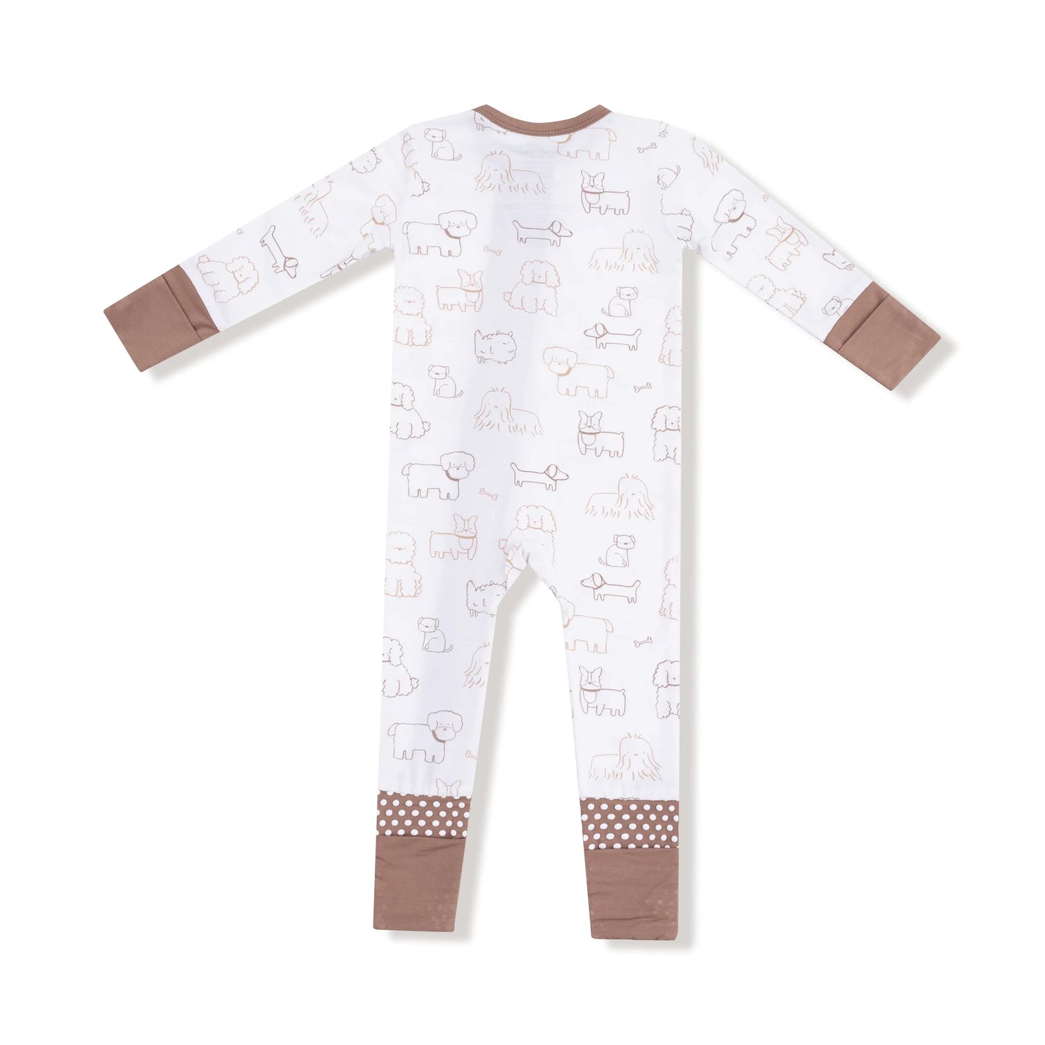 Angel Dear Angel Dear Convertible Romper Baby Snug Fit Bamboo Fabric - Apparel & Accessories > Clothing > Baby & Toddler Clothing > Baby & Toddler Sleepwear 126