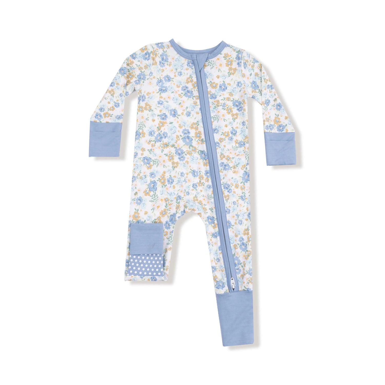 Angel Dear Angel Dear Convertible Romper Bamboo Viscose Snap Closure - Apparel & Accessories > Clothing > Baby & Toddler Clothing > Baby & Toddler Sleepwear 126