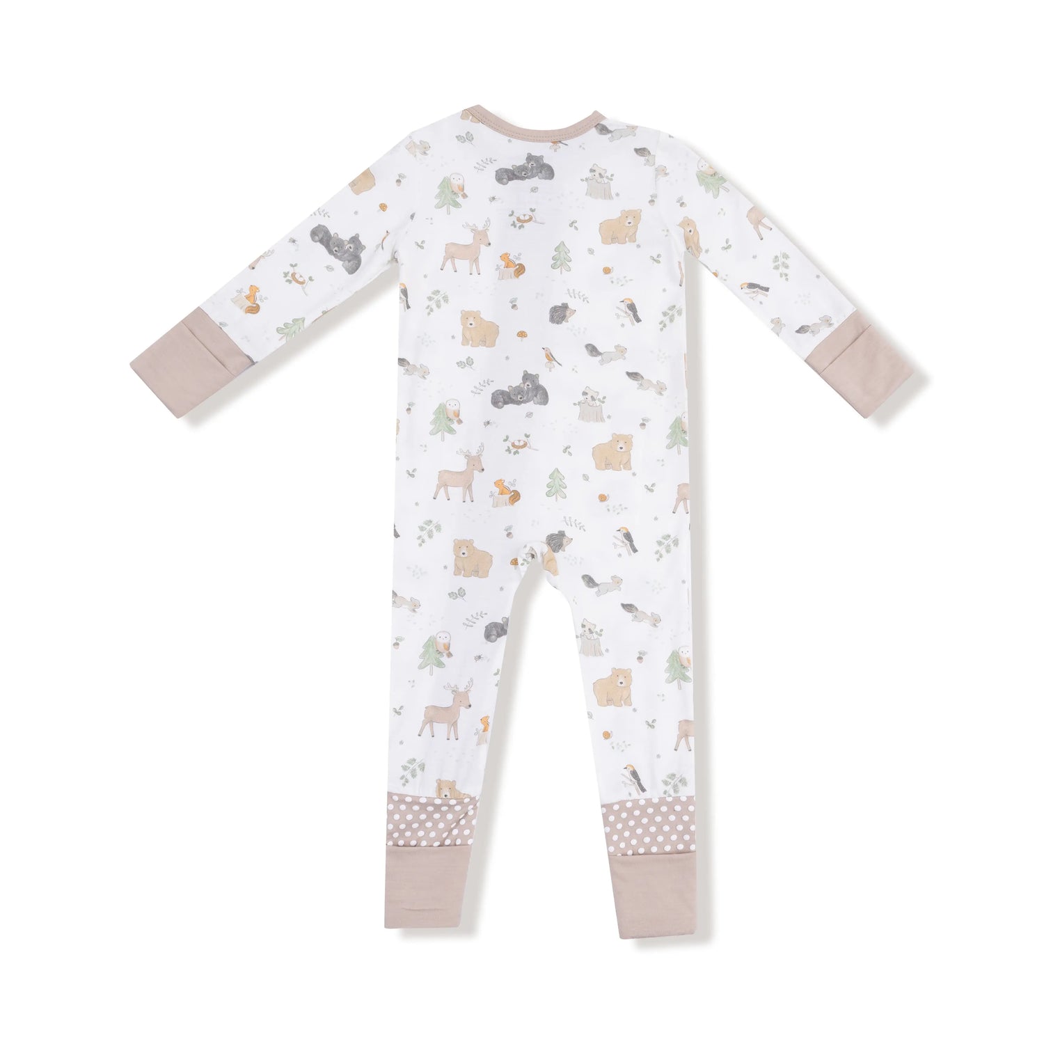 Angel Dear Angel Dear Convertible Romper Bamboo Viscose Snaps Baby - Apparel & Accessories > Clothing > Baby & Toddler Clothing > Baby & Toddler Sleepwear 126
