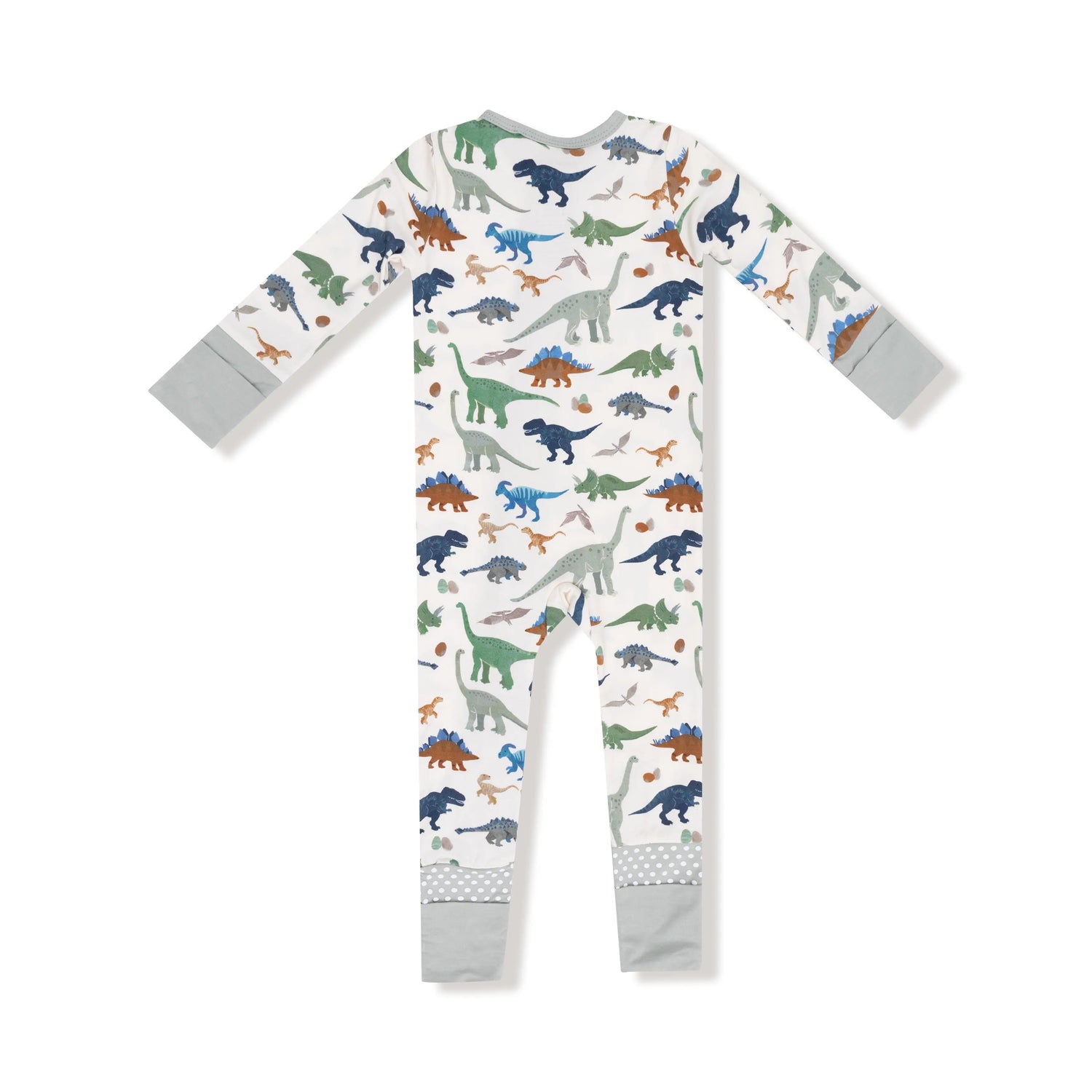 Angel Dear Angel Dear Convertible Romper Bamboo Zip Snap For Babies - Apparel & Accessories > Clothing > Baby & Toddler Clothing > Baby & Toddler Sleepwear 126