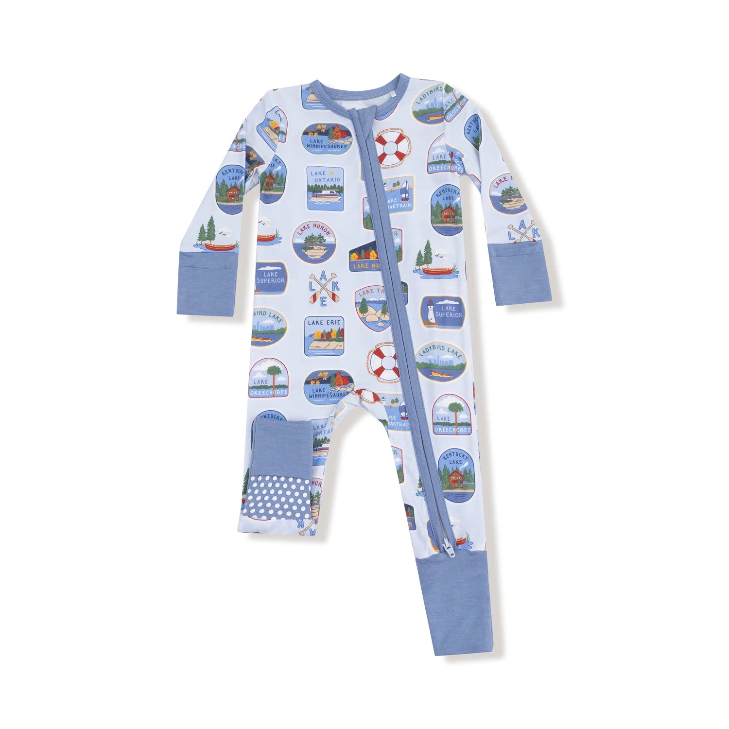 Angel Dear Angel Dear Convertible Romper For Babies Zip Snap Changing - Apparel & Accessories > Clothing > Baby & Toddler Clothing > Baby & Toddler Sleepwear 126