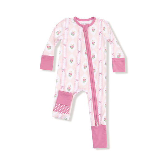Angel Dear Convertible Romper Snaps Zip Soft Bamboo Viscose Angel Dear Everetts Place: Online Boutique