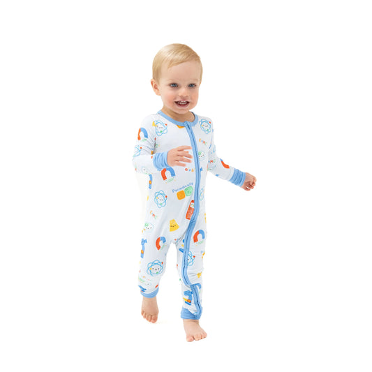 Angel Dear Convertible Romper Snug Fit Bamboo Viscose Angel Dear Everetts Place: Online Boutique