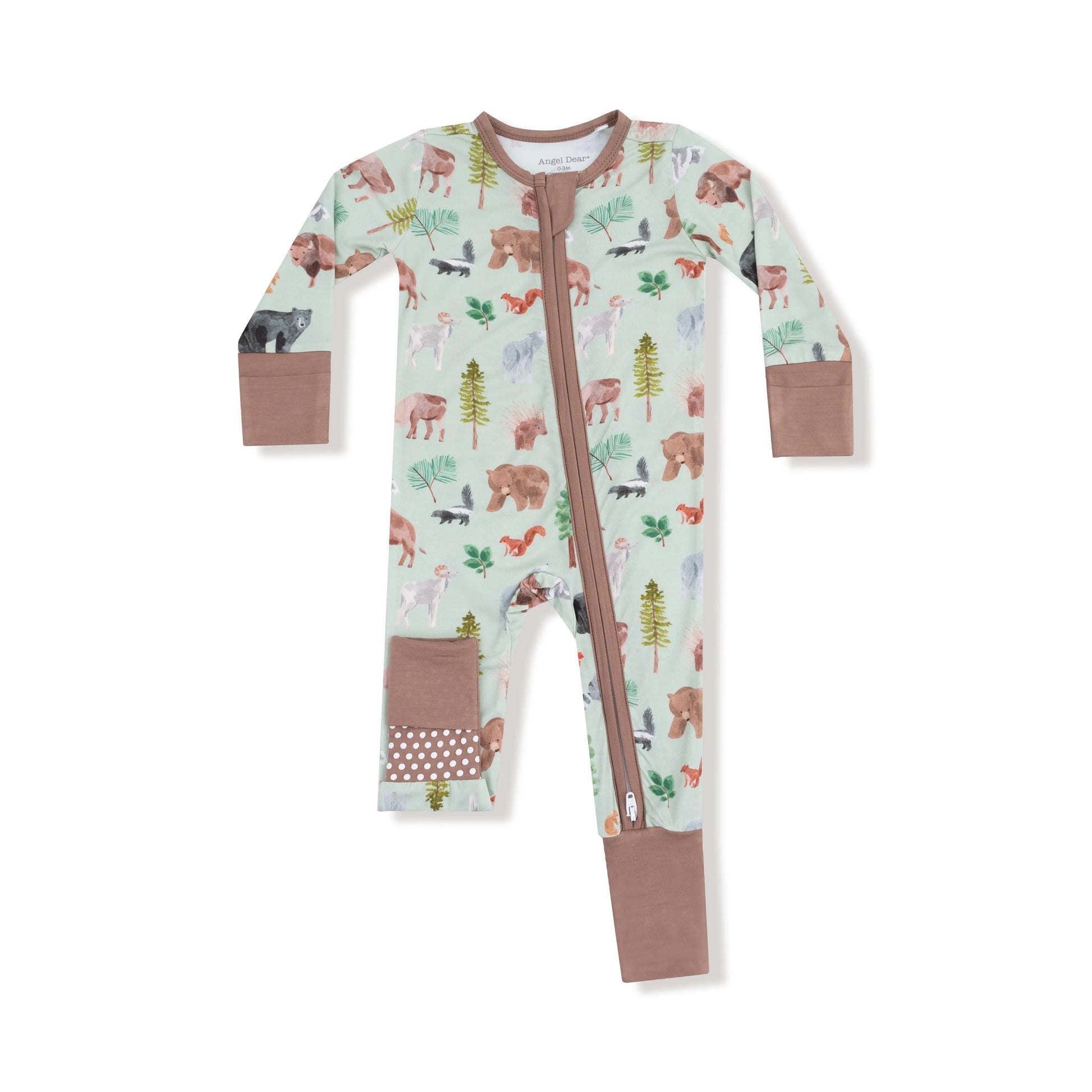 Angel Dear Convertible Romper Snug Fit Bamboo Viscose Angel Dear Everetts Place: Online Boutique