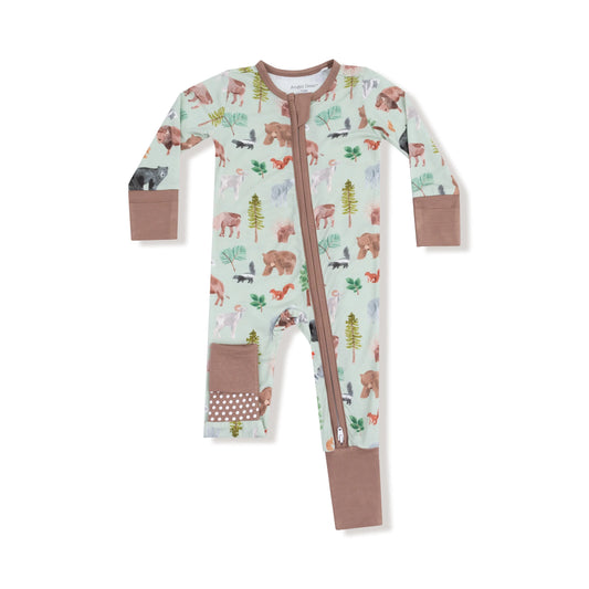 Angel Dear Convertible Romper Snug Fit Bamboo Viscose Angel Dear Everetts Place: Online Boutique