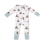 Angel Dear Angel Dear Convertible Romper Snug Fit Soft Bamboo Fabric - Apparel & Accessories > Clothing > Baby & Toddler Clothing > Baby & Toddler Sleepwear 126