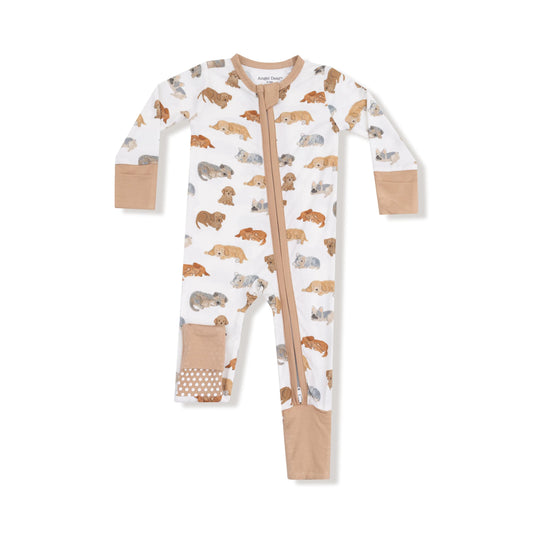 Angel Dear Convertible Romper With Signature Prints Angel Dear Everetts Place: Online Boutique