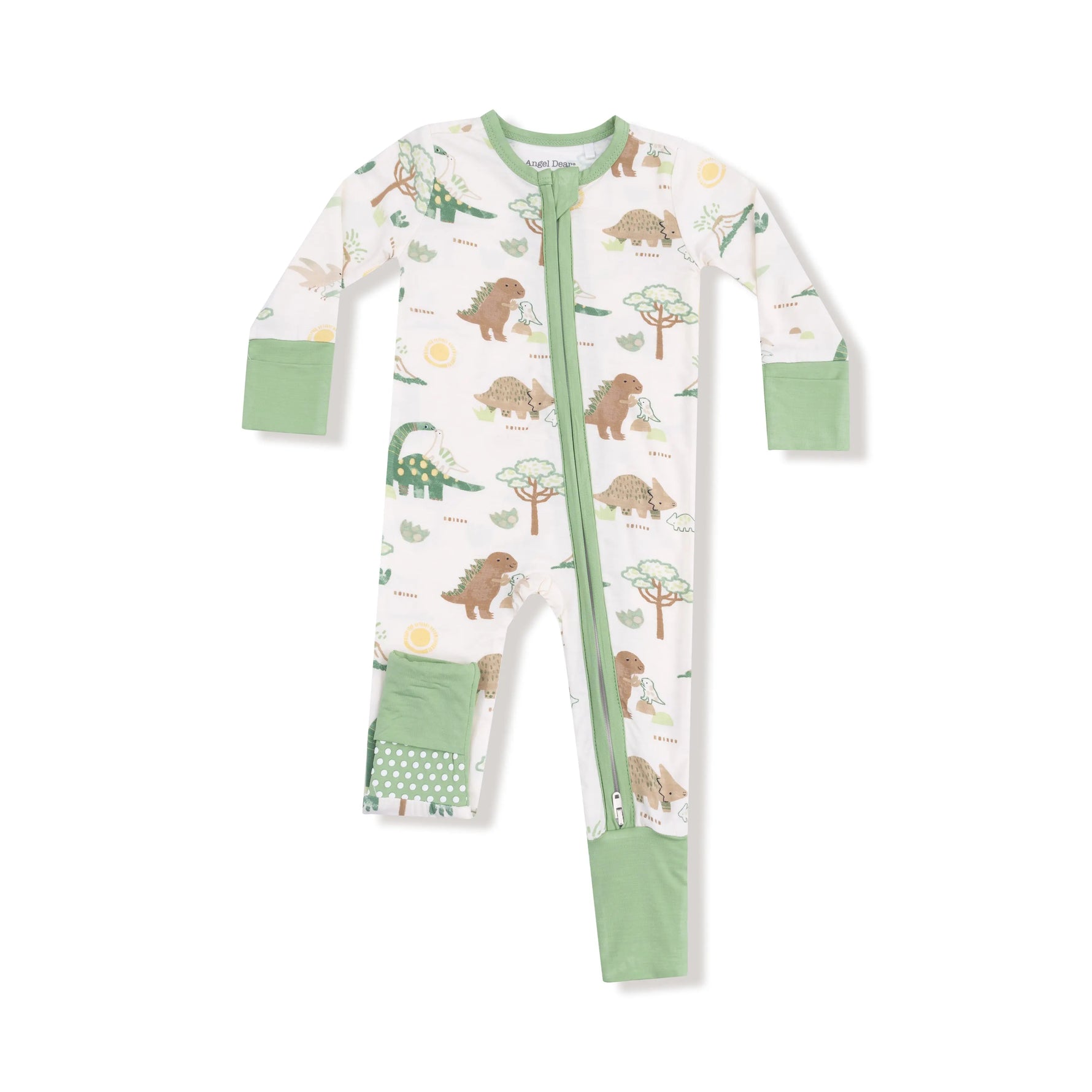Angel Dear Angel Dear Convertible Romper for Baby Bamboo Fabric - Apparel & Accessories > Clothing > Baby & Toddler Clothing > Baby & Toddler Sleepwear 126