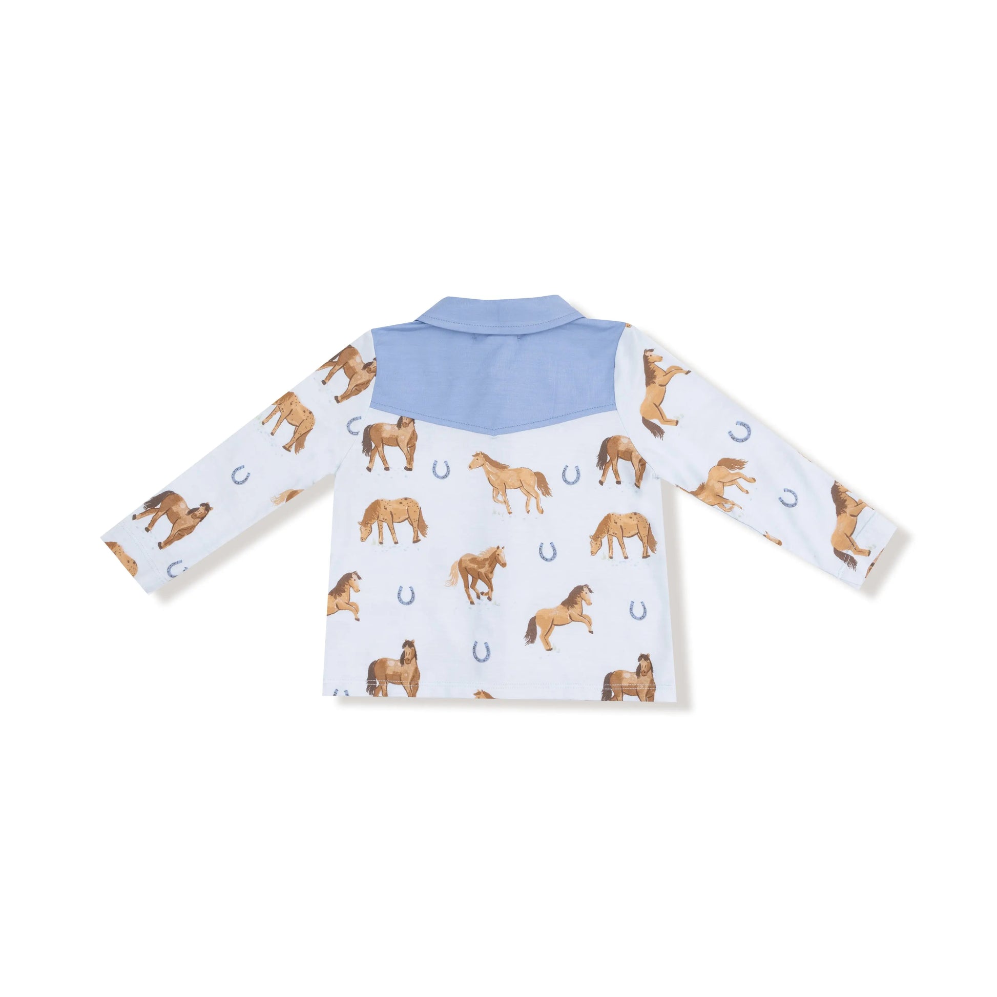 Angel Dear Cowboy Button Down and Pant Set for Kids Angel Dear Everetts Place: Online Boutique