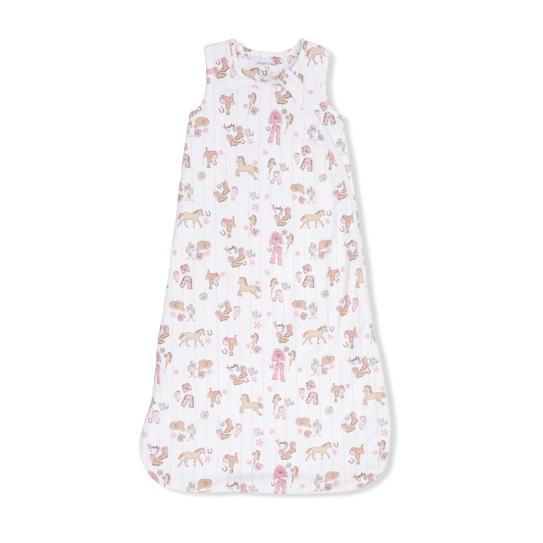 Angel Dear Cowgirl Bamboo Viscose Baby Sleep Bag 0 To 24 Months Angel Dear 