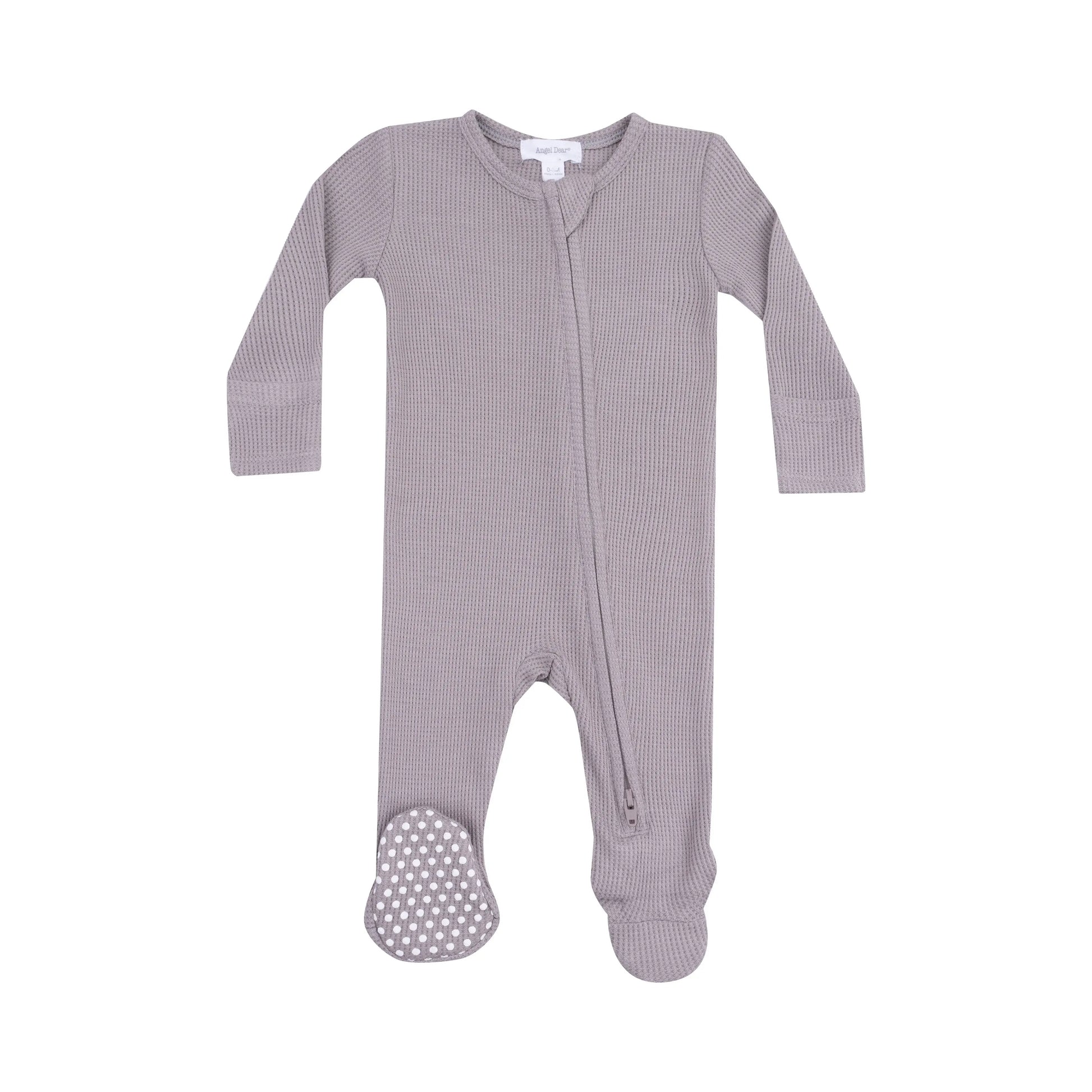 Angel Dear Cozy 2 Way Zipper Footie With Fold Over Cuffs Angel Dear Everetts Place: Online Boutique