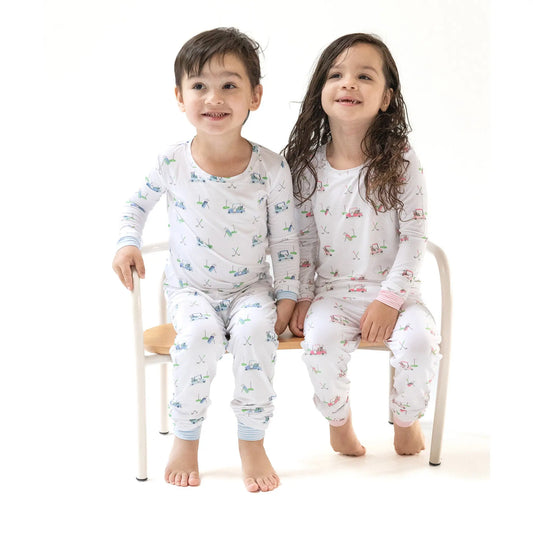 Angel Dear Cozy Long Sleeve Loungewear Set For Kids Angel Dear Everetts Place: Online Boutique