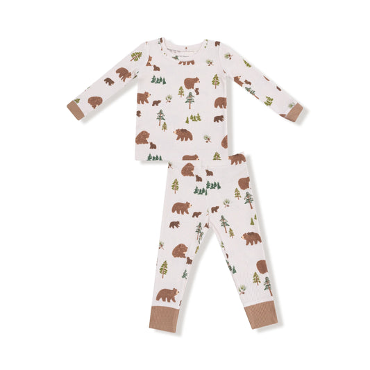 Angel Dear Cozy Long Sleeve Loungewear Set For Kids Angel Dear Everetts Place: Online Boutique