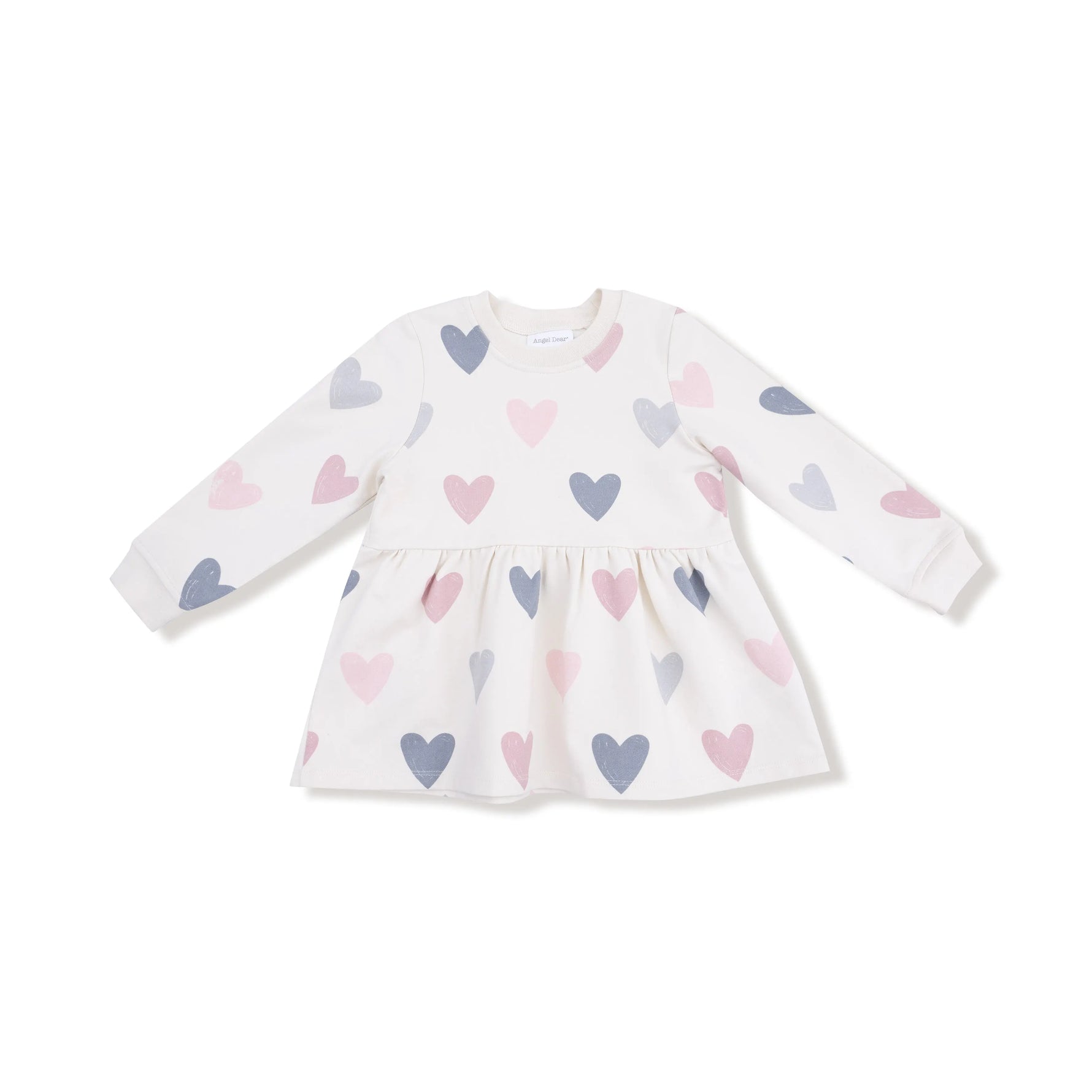 Angel Dear Angel Dear Drop Waist Dress French Terry For Girls - Apparel & Accessories > Clothing > Baby & Toddler Clothing > Baby & Toddler Dresses 883