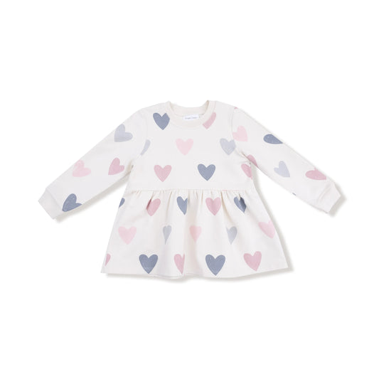 Angel Dear Drop Waist Dress French Terry For Girls Angel Dear Everetts Place: Online Boutique
