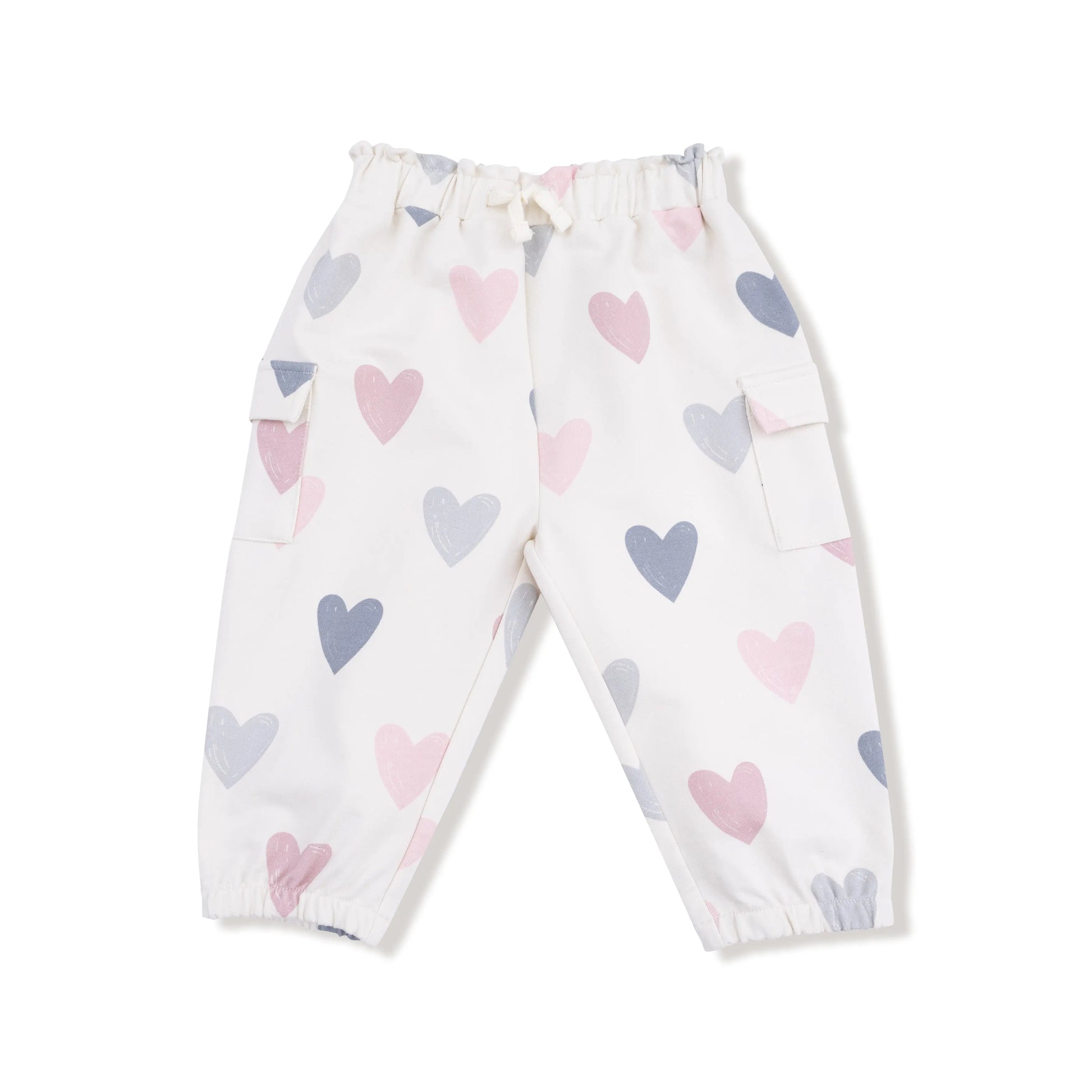 Angel Dear French Terry Cargo Pants For Kids With Pockets Angel Dear Everetts Place: Online Boutique
