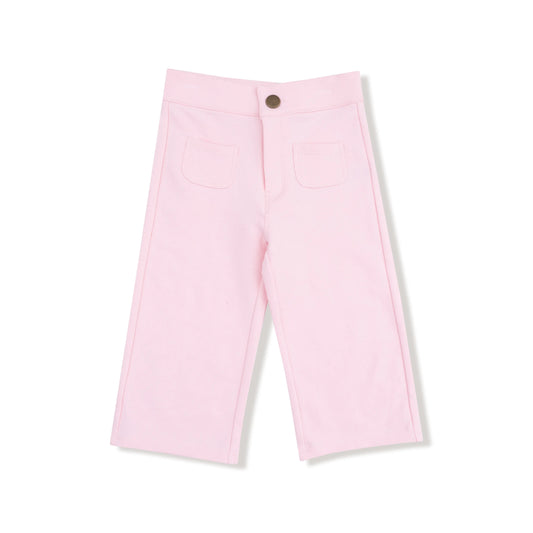 Angel Dear High Waisted Wide Leg Pant Soft French Terry Angel Dear Everetts Place: Online Boutique