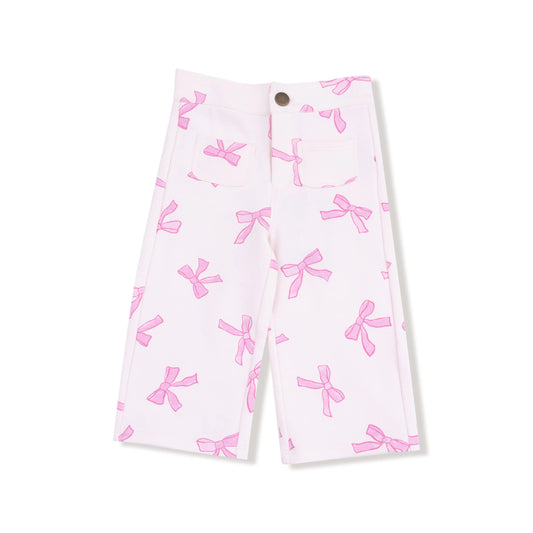 Angel Dear High Waisted Wide Leg Pant With Button Fly Angel Dear Everetts Place: Online Boutique