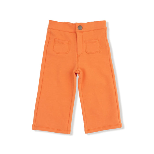 Angel Dear High Waisted Wide Leg Pant With Button Fly Angel Dear Everetts Place: Online Boutique