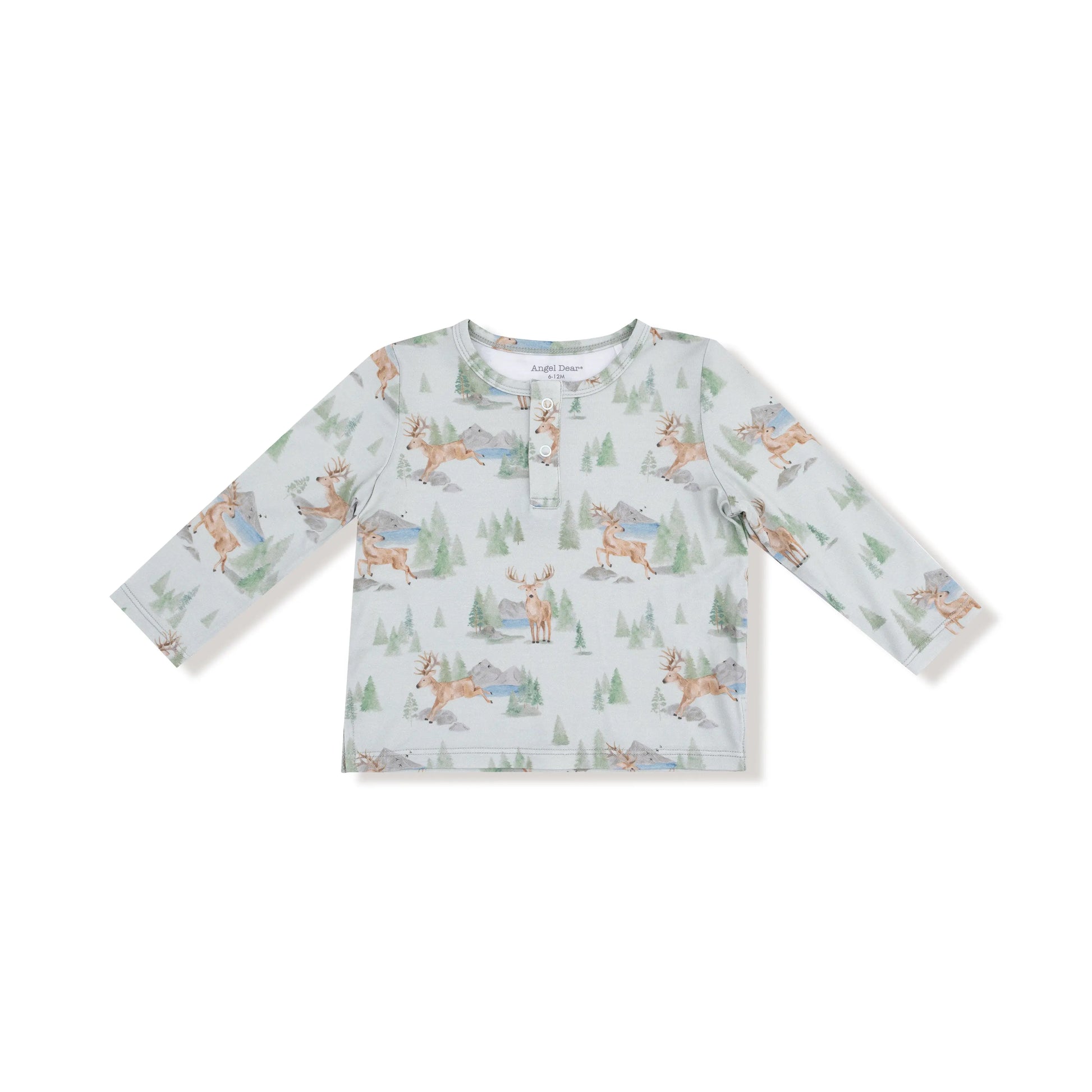 Angel Dear Kids Long Sleeve Henley Cozy For Fall And Winter Angel Dear Everetts Place: Online Boutique