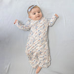 Angel Dear Angel Dear Kimono Gown Baby Wrap Gown Silky Viscose Bamboo - Apparel & Accessories > Clothing > Baby & Toddler Clothing > Baby & Toddler Sleepwear 535