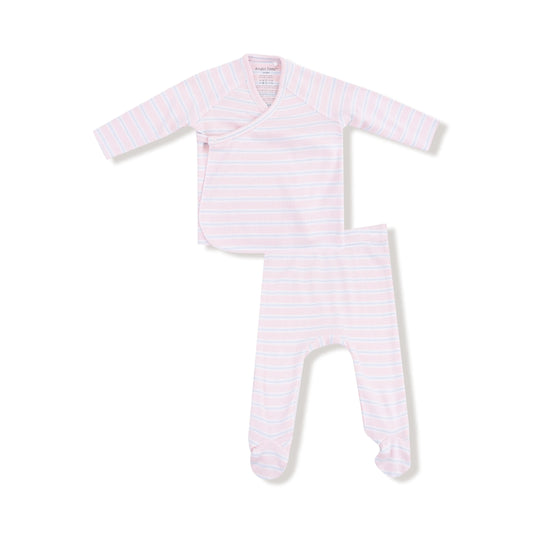 Angel Dear Kimono and Footed Pant Baby Snuggle Set Angel Dear Everetts Place: Online Boutique