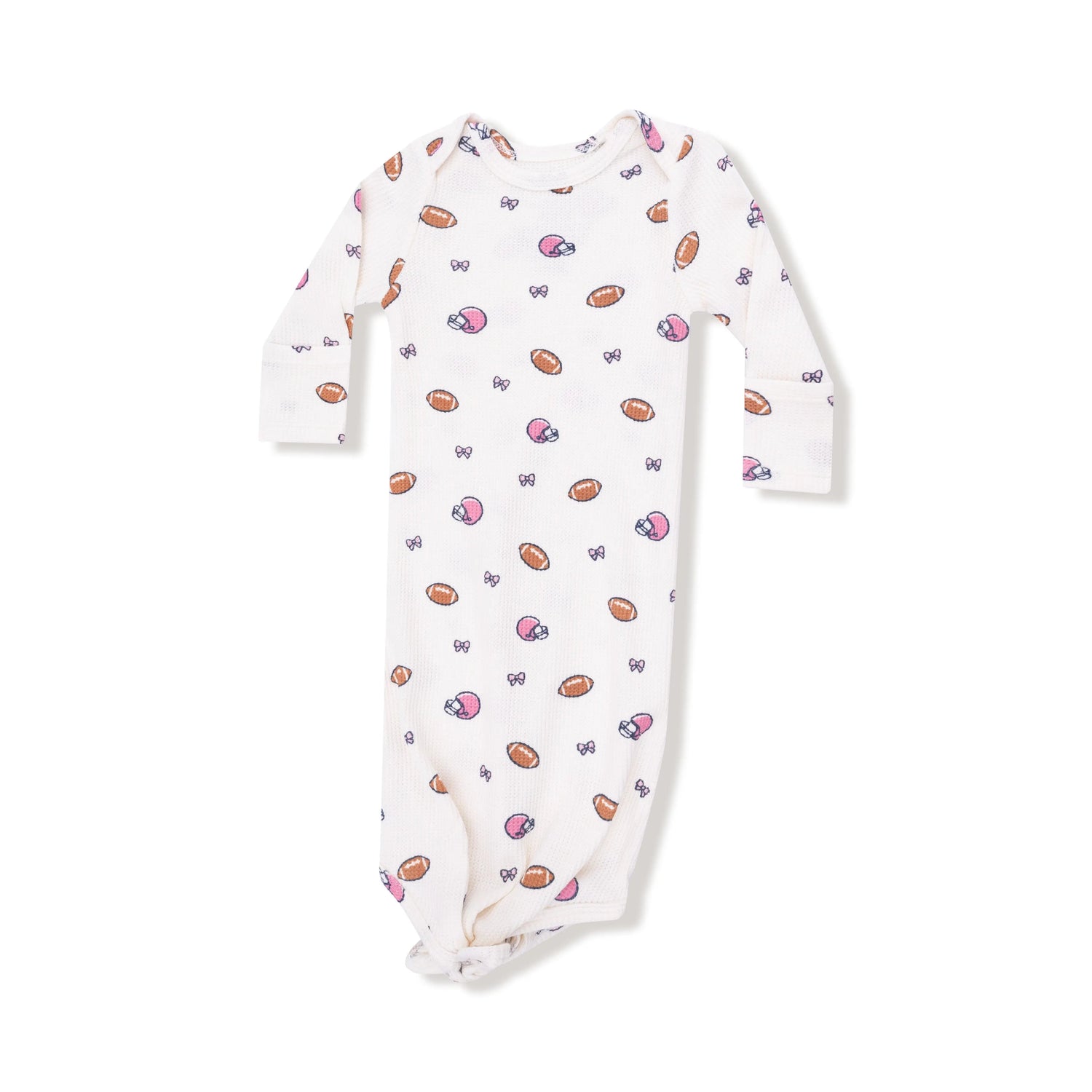 Angel Dear Angel Dear Knotted Baby Gown Butter Soft Comfort Nighttime - Apparel & Accessories > Clothing > Baby & Toddler Clothing > Baby & Toddler Sleepwear 127