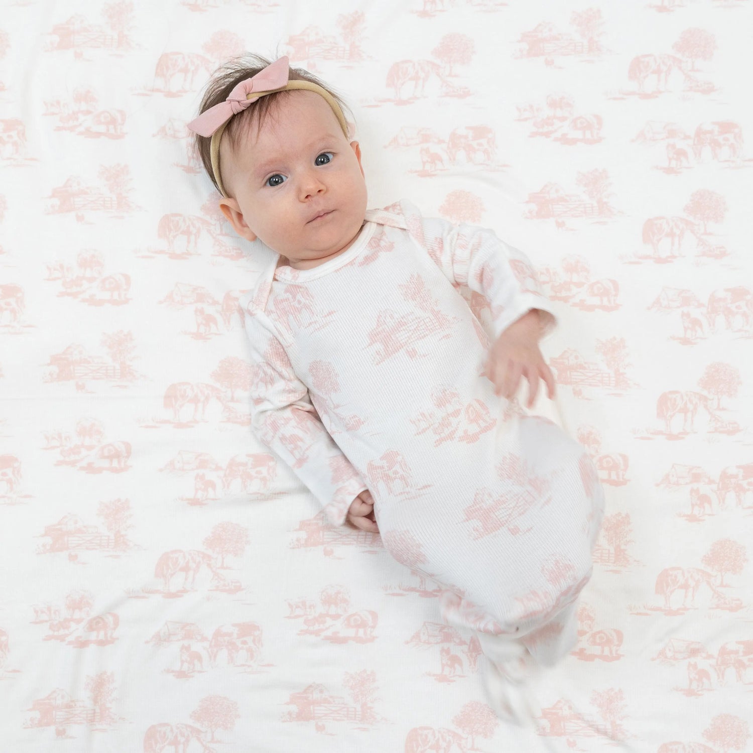 Angel Dear Angel Dear Knotted Baby Gown For Gentle Nighttime Comfort - Apparel & Accessories > Clothing > Baby & Toddler Clothing > Baby & Toddler Sleepwear 127