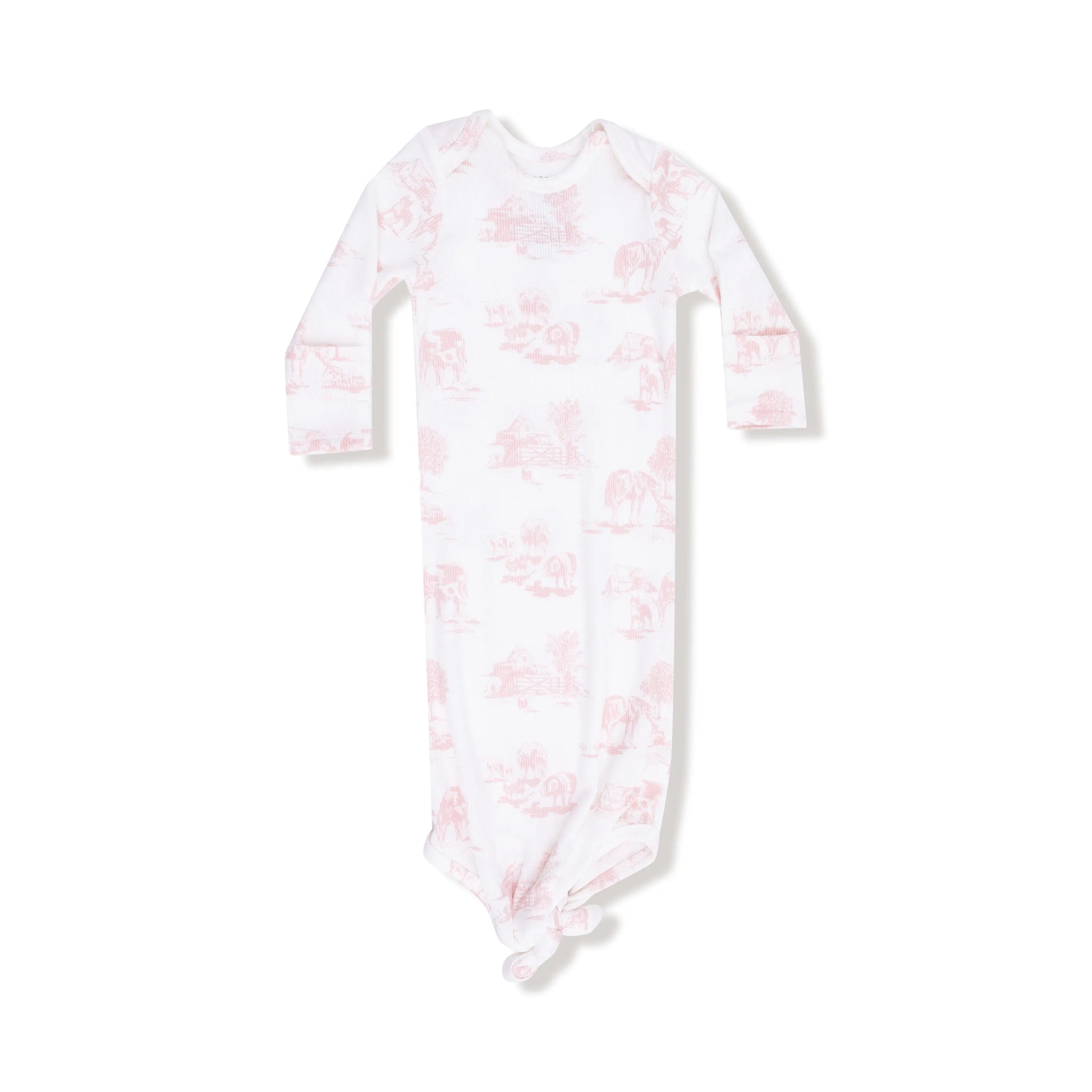 Angel Dear Knotted Baby Gown For Gentle Nighttime Comfort Angel Dear Everetts Place: Online Boutique
