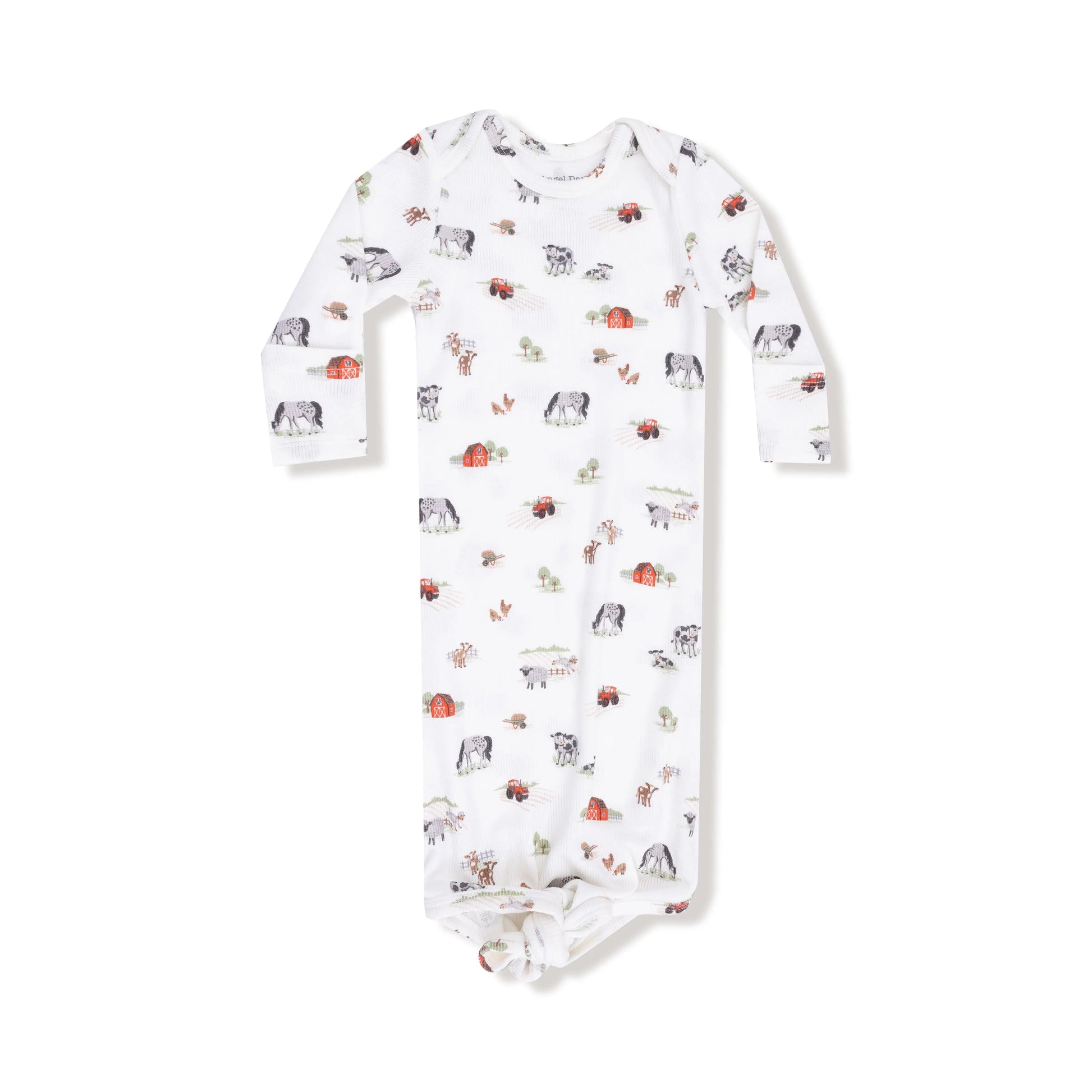 Angel Dear Knotted Baby Gown For Sweet Dreams Newborn Angel Dear Everetts Place: Online Boutique