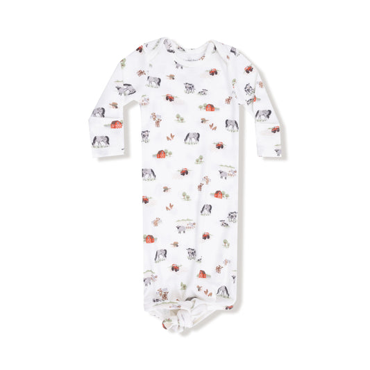 Angel Dear Knotted Baby Gown For Sweet Dreams Newborn Angel Dear Everetts Place: Online Boutique