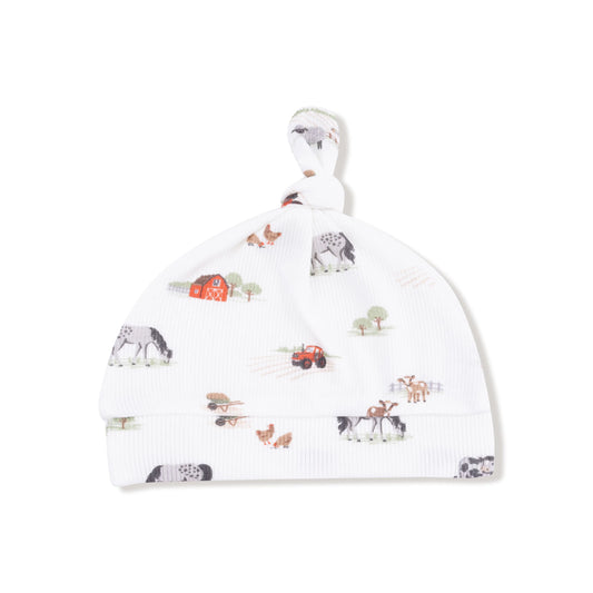 Angel Dear Knotted Baby Hat Cozy Soft Infant Beanie Angel Dear Everetts Place: Online Boutique