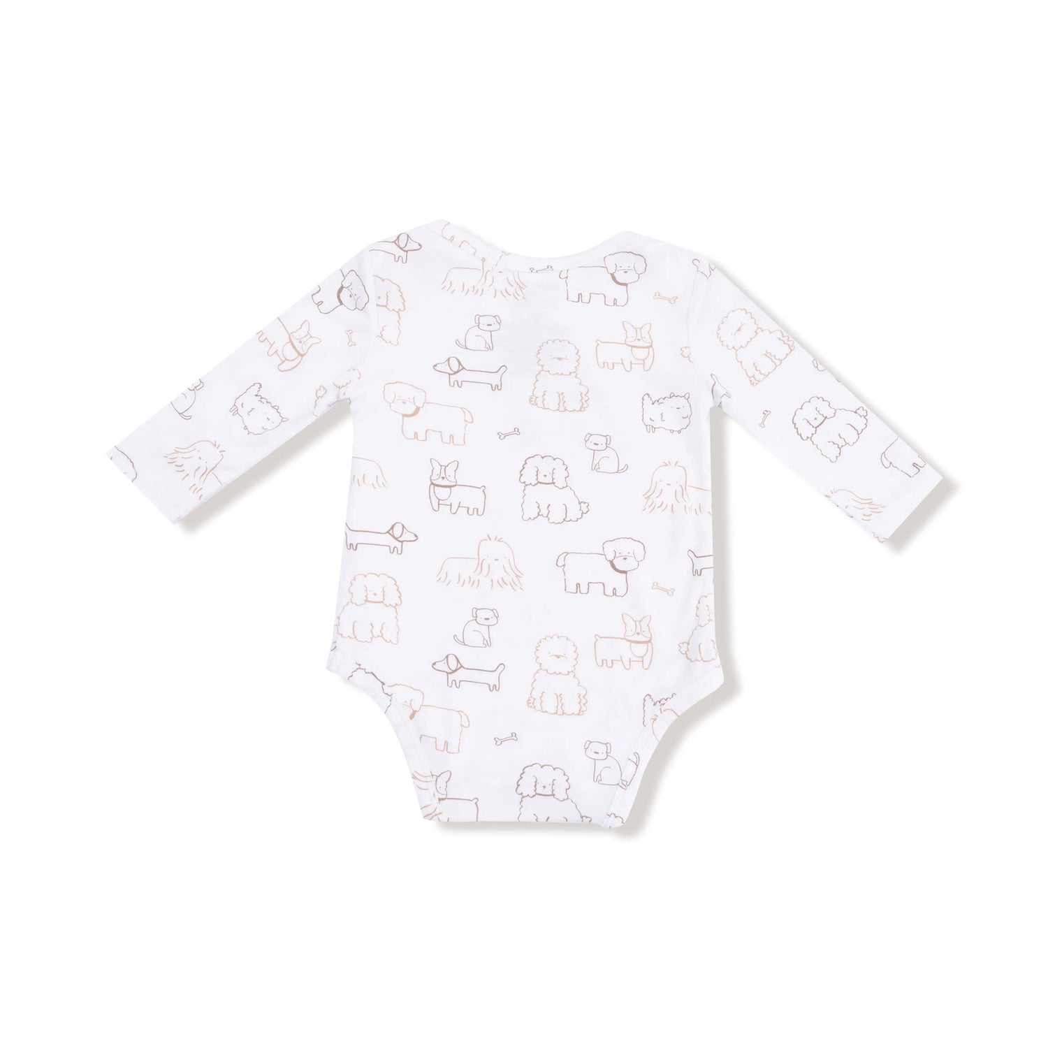 Angel Dear Angel Dear Lap Shoulder Bamboo Long Sleeve Bodysuit - Apparel & Accessories > Clothing > Baby & Toddler Clothing > Baby One-Pieces 147