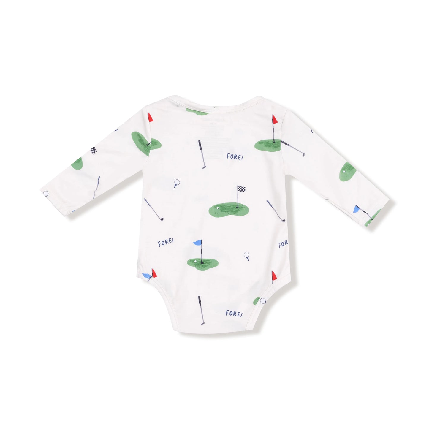 Angel Dear Lap Shoulder Bamboo Long Sleeve Bodysuit Angel Dear Everetts Place: Online Boutique
