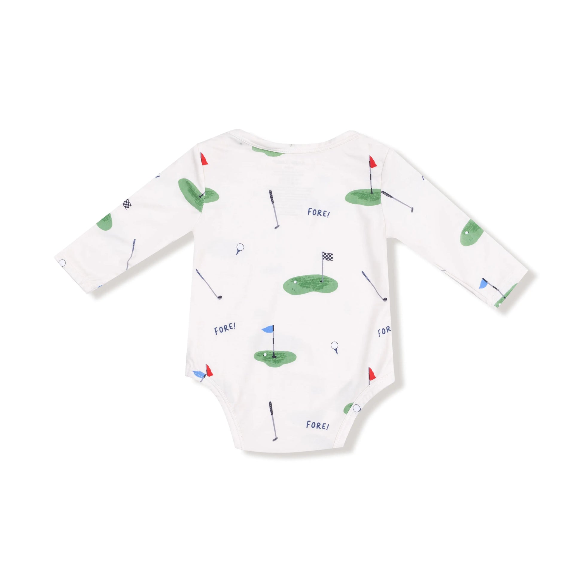 Angel Dear Lap Shoulder Bamboo Long Sleeve Bodysuit Angel Dear Everetts Place: Online Boutique