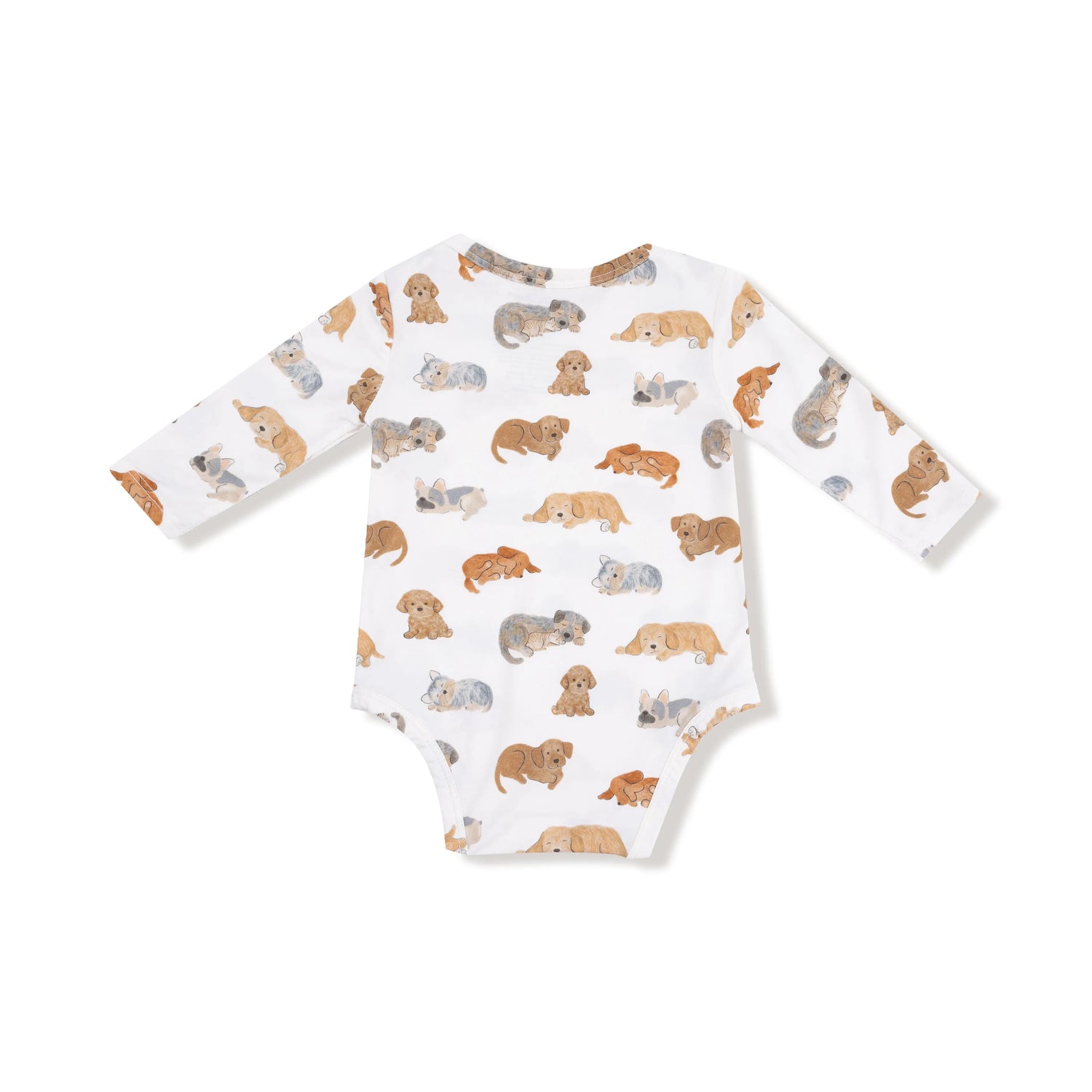 Angel Dear Angel Dear Lap Shoulder Bamboo Viscose Long Sleeve Bodysuit - Apparel & Accessories > Clothing > Baby & Toddler Clothing > Baby One-Pieces 147