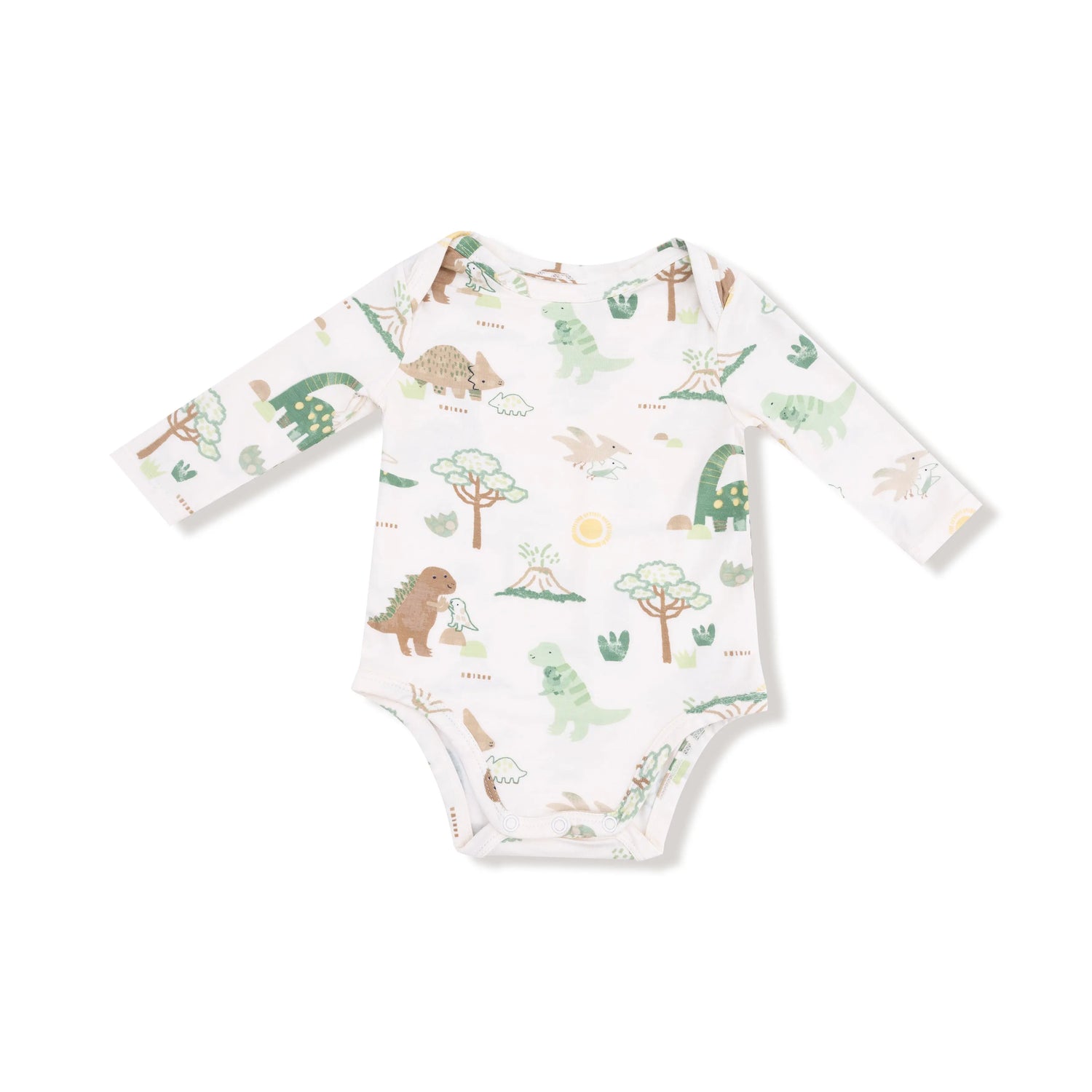 Angel Dear Angel Dear Lap Shoulder Bodysuit Long Sleeve Bamboo - Apparel & Accessories > Clothing > Baby & Toddler Clothing > Baby One-Pieces 147